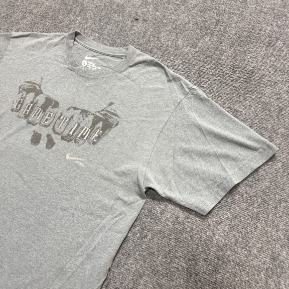 Other - VTG Nike Gametime T-shirt Men's L Grey Y2K Basketball T